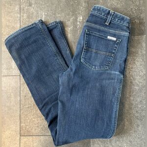 Carhartt Women’s Original Fit Straight Cut Denim Flannel Lined Jeans